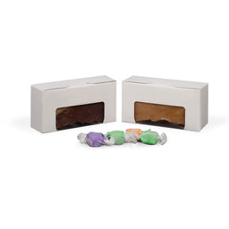 White Window - Folding Candy Box - (1/2 lb) 5-1/2 x 2-3/4 x 1-3/4"