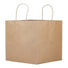 Natural Kraft - Paper Restaurant / Take Out Bag - 10-1/4 x 10 x 10"