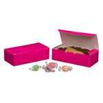 Raspberry - Folding Candy Box - (1 lb) 7 x 3-3/8 x 2"
