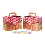 Picnic Basket - Tote Box - 8-1/2 x 4-1/2 x 6"