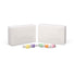White - Folding Candy Box - (1-1/2 lb) 7 x 4-1/2 x 2"