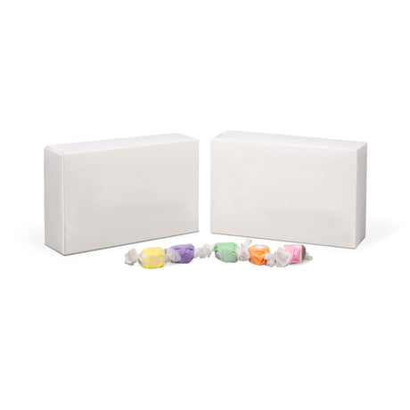 White - Folding Candy Box - (1-1/2 lb) 7 x 4-1/2 x 2"