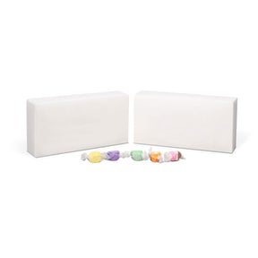 White - Folding Candy Box - (2 lb) 9 x 4-1/2 x 2"