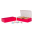 Red - Folding Candy Box - (2 lb) 9 x 4-1/2 x 2"