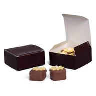 Brown - Maxi Truffle Candy Box - 2-1/2 x 2-1/2 x 1-1/8"