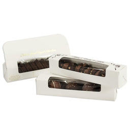 White Window - Die Cut Candy Box - 7-3/4 x 1-5/8 x 1-5/8"
