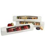 White - Die Cut Candy Box - 12-3/16 x 2 x 2"