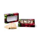 Ornaments - with Window - Grease Resistant Cookie Box  - 7-1/2 x 4-1/2 x 1-1/2"