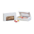 White Window - Folding Candy Box - (1/2 lb) 6 x 3-1/4 x 1-1/8"