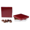 Buffalo Plaid - Candy Box Lid - (8 oz x 2 Layers) 5-3/4 x 5-3/4 x 1-1/8"