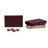 Brown - Candy Box Lid - (1/2 lb x 2 Layers) 7-1/8 x 4-1/2 x 1-1/8"