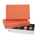 Coral - Candy Box Lid - (1/2 lb) 7-1/8 x 4-1/2 x 1-1/8"