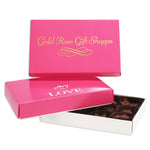 Raspberry - Candy Box Lid - (1/2 lb) 7-1/8 x 4-1/2 x 1-1/8"