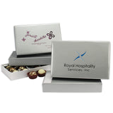 Silver Foil - Set Up Candy Box - (1/2 lb) 7 x 4-3/8 x 1-1/8"