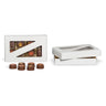 Triangle Window - Candy Box Lid - (1/2 lb x 2 Layers) 7-1/8 x 4-1/2 x 1-1/8"