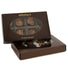 Brown - with Window - Candy Box Lid - (1/2 lb) 7-1/8 x 4-1/2 x 1-1/8"