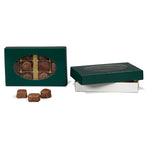 Forest Green Window - Candy Box Lid - (1/2 lb) 7-1/8 x 4-1/2 x 1-1/8"
