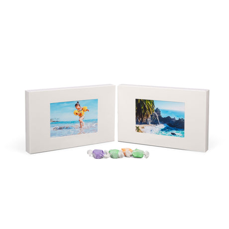 White - Photo Box - 9-5/8 x 6-3/16 x 1-3/16"