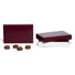 Burgundy - Candy Box Lid - (1/2 lb) 7-1/8 x 4-1/2 x 1-1/8"