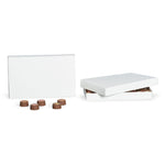 White - Candy Box Lid - (1 lb) 9-5/8 x 6-1/8 x 1-1/8"