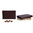 Brown - Candy Box Lid - (1 lb) 9-5/8 x 6-1/8 x 1-1/8"