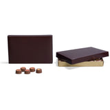 Brown - Candy Box Lid - (1 lb) 9-5/8 x 6-1/8 x 1-1/8"