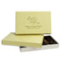 Yellow Linen - Candy Box Lid - (1 lb) 9-5/8 x 6-1/8 x 1-1/8"