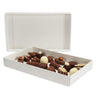 White - Candy Box Lid - (1 lb) 9-3/8 x 5-5/8 x 1-1/8"