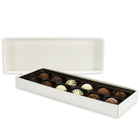 White Base - Candy Box Base - 10-9/16 x 3-5/8 x 1-1/8"