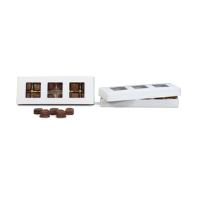 White - Candy Box Lid - 10-11/16 x 3-3/4 x 1-1/8"