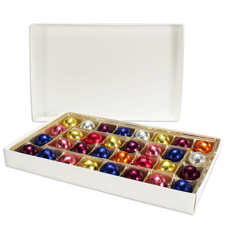 White - Candy Box Base - (1-1/2 lb) 11 x 7-1/4 x 1-1/8"