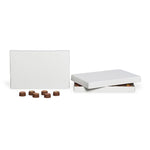 White - Candy Box Lid - (1-1/2 lb) 11-3/16 x 7-3/8 x 1-1/8"