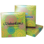 Green Garden - Candy Box Lid - (16 oz) 7-3/4 x 7-3/4 x 1-1/8"