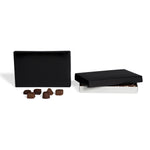 Black - Candy Box Lid - (1 lb) 9-5/8 x 6-1/8 x 1-1/8"