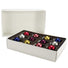 White 2 lb. - 2 Layer - Candy Box Base - (1 lb x 2 Layers) 9-3/8 x 6 x 2"