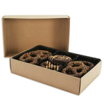 Kraft - Candy Box Base - (1 lb x 2 Layers) 9-3/8 x 6 x 2"