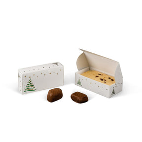 Christmas Tree - Folding Candy Box - (1/2 lb) 5-1/2 x 2-3/4 x 1-3/4"