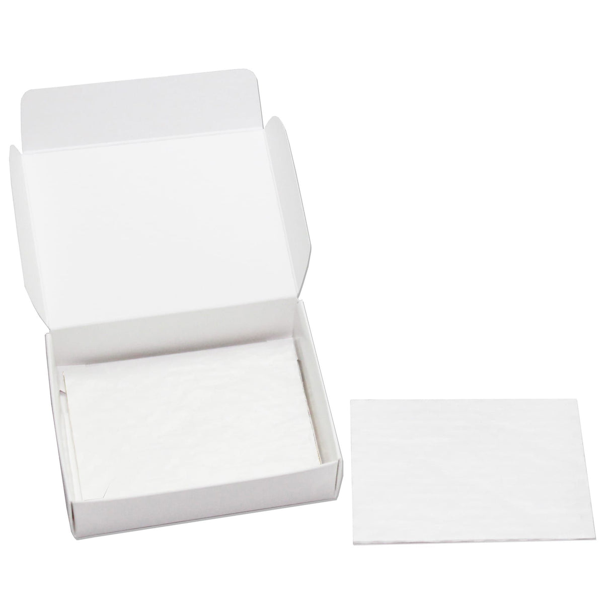 White - Candy Pad - 4-7/16 x 2-3/4" (Fits 1/4 lb. Rectangular) - Sample/1