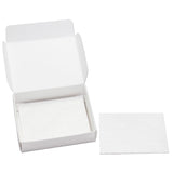 White - Candy Pad - 4-7/16 x 2-3/4" (Fits 1/4 lb. Rectangular) - Sample/1