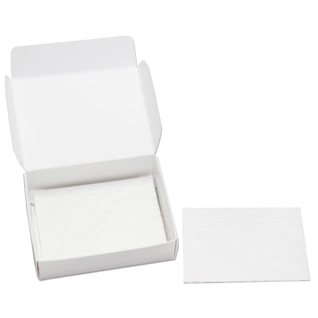 White - Candy Pad - 4-7/16 x 2-3/4" (Fits 1/4 lb. Rectangular) - Sample/1