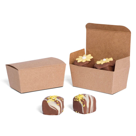 Kraft - Ballotin Box - (2 oz) 2-13/16 x 1-9/16 x 1-1/4"