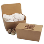 Kraft - Ballotin Box - (1 lb) 6-3/4 x 3-3/4 x 3-1/2"