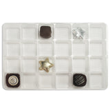 Clear - Rectangle Candy Tray - (1-1/2 lb) 10-7/8 x 7-1/16 x 15/16"