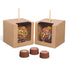 Kraft - with Window - Apple Box - 4 x 4 x 4"