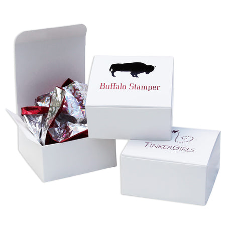 White - Gift Box - 3 x 3 x 3"