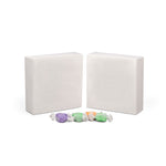 White - Folding Candy Box - (1 lb Square) 5-9/16 x 5-9/16 x 1-3/4"