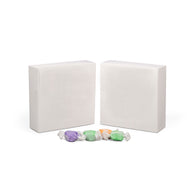 White - Folding Candy Box - (1 lb Square) 5-9/16 x 5-9/16 x 1-3/4"