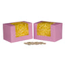Lavender Window - Egg Mold Candy Box - (3 lb) 8 x 5-1/4 x 5-1/4"