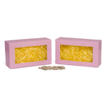 Lavender Window - Bunny Mold Candy Box - 10-1/2 x 6 x 3-1/2"