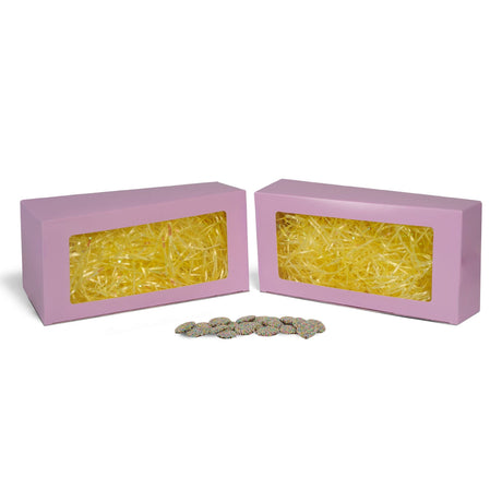 Lavender Window - Bunny Mold Candy Box - 12-1/2 x 6-1/8 x 3-1/4"